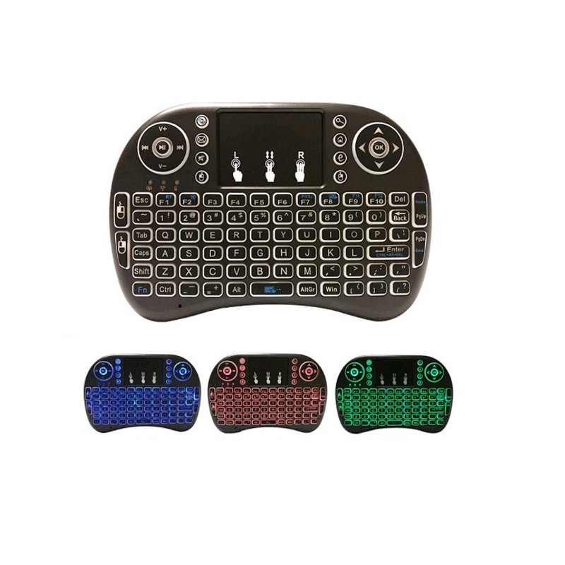 Wireless smart mini keyboard mouse combo