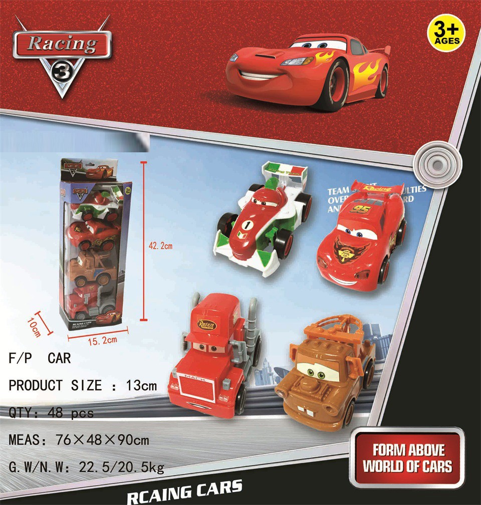 Racing cars toy play set