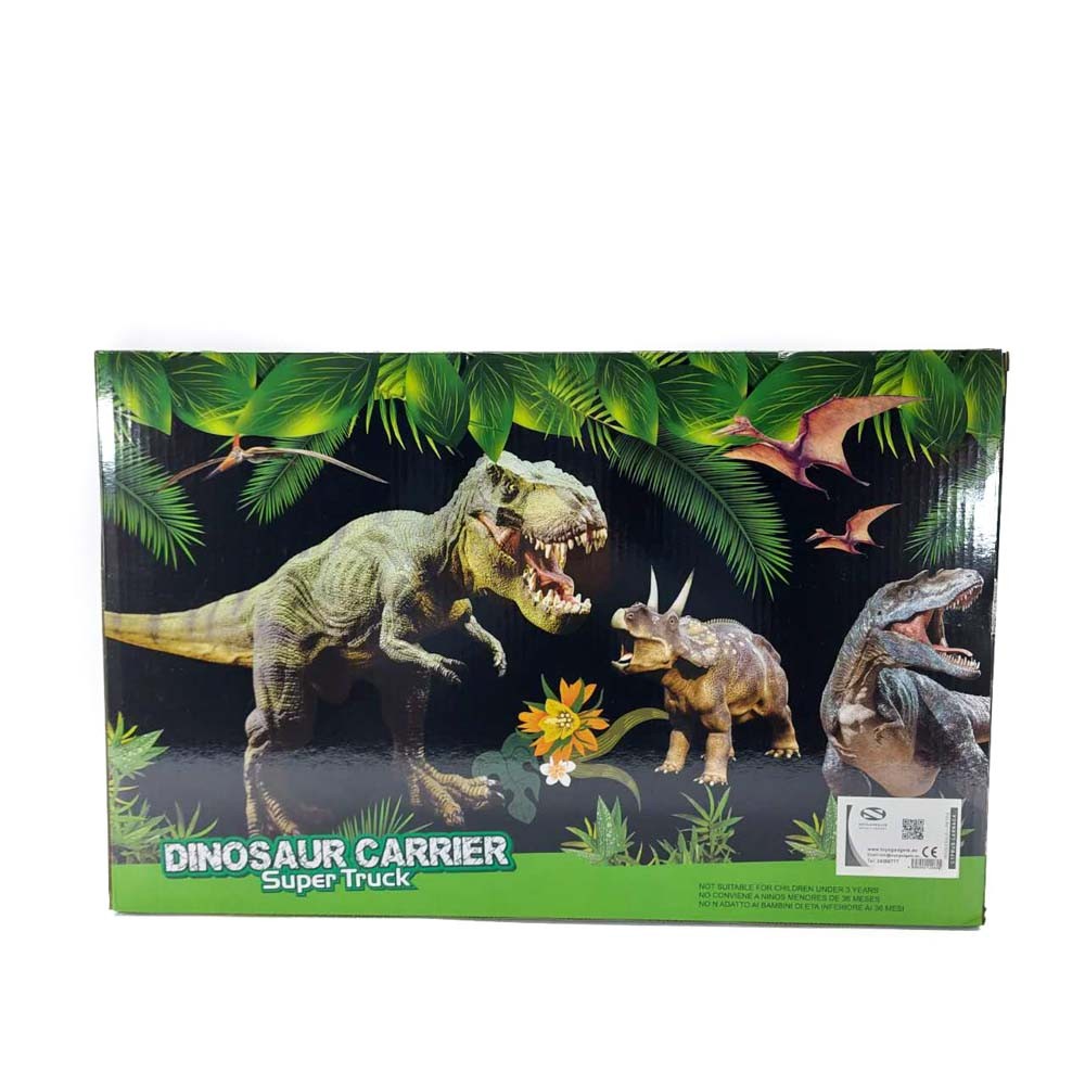 Dinosaur carrier play set