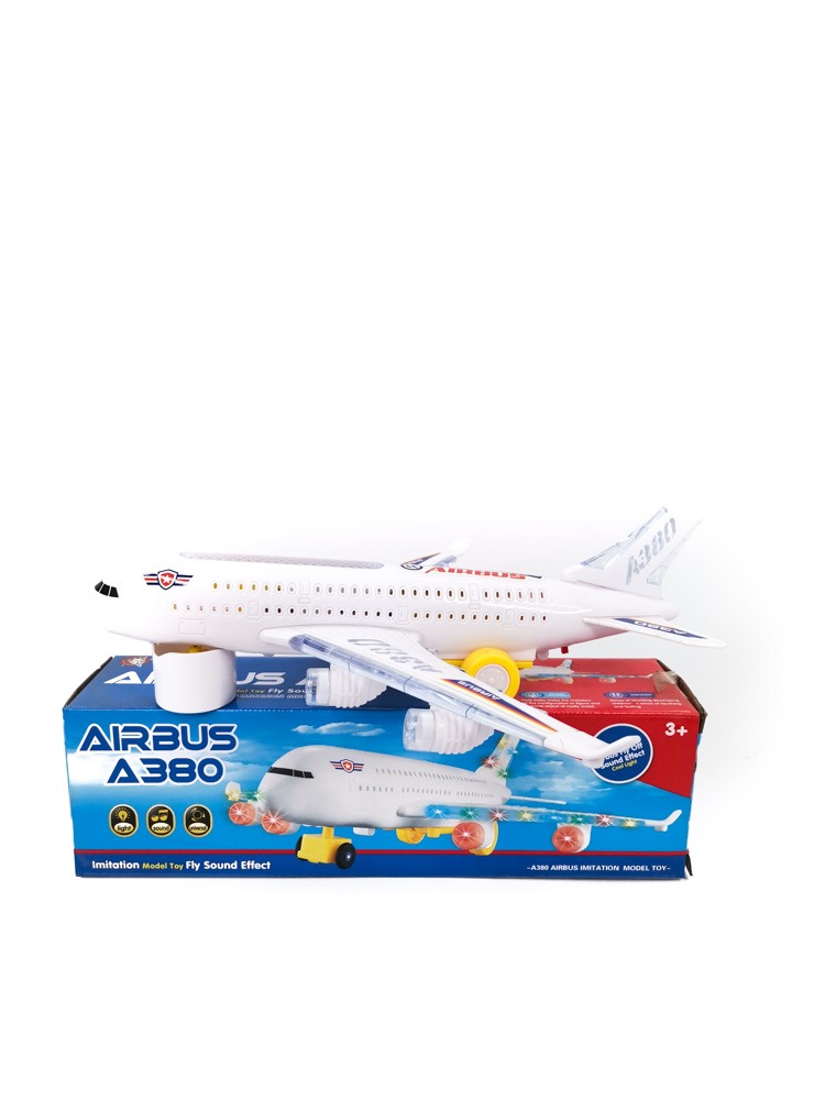 AIRBUS A380 IMITATION MODEL TOY , FLY AND SOUND EFFECT