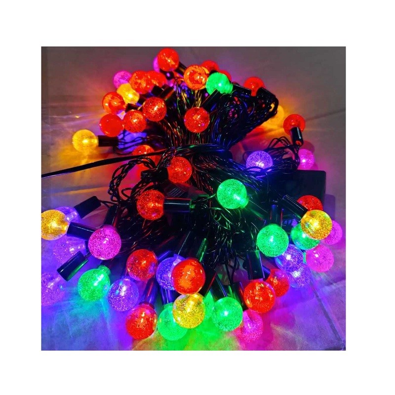 Christmas bubble RGB  led lights