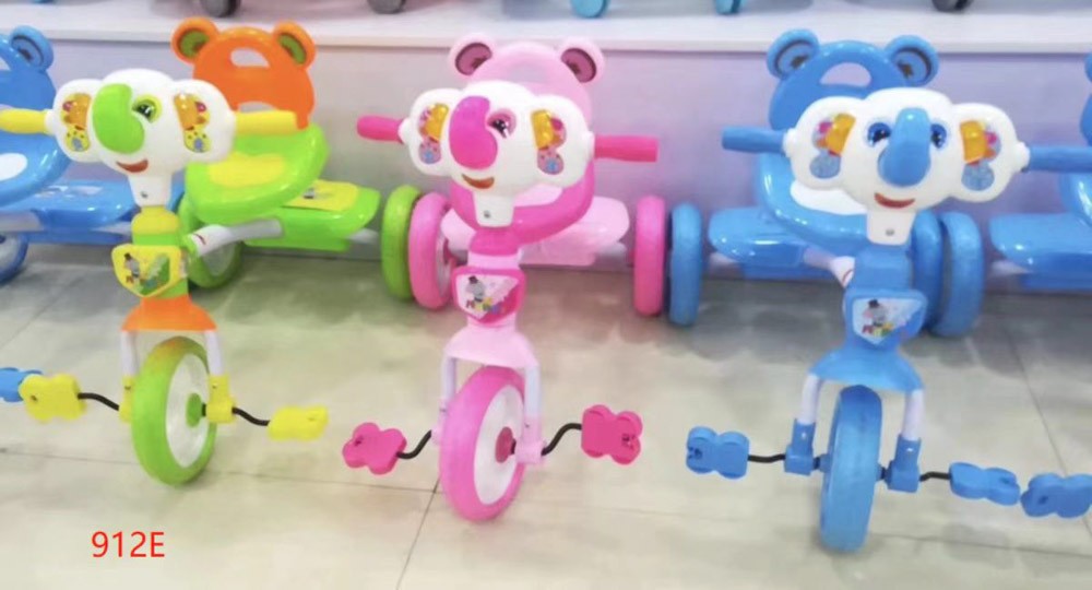 Elephant Baby tricycle with music and lights