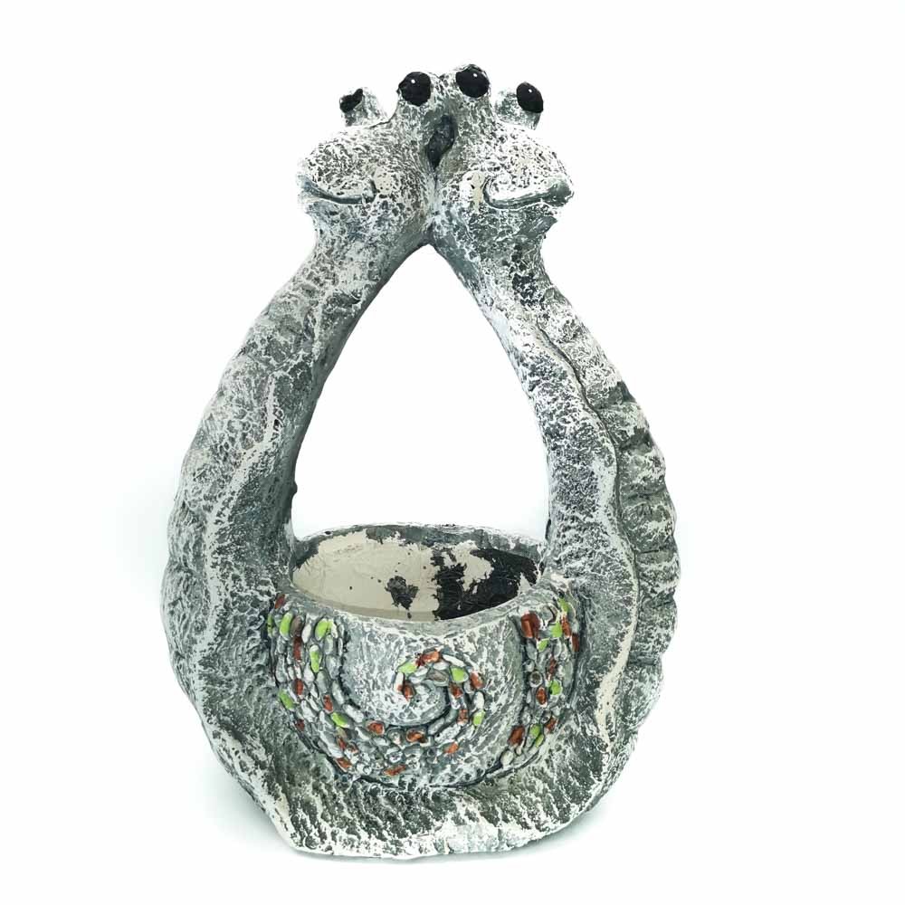 SNAIL FLOWER POT GARDEN DECOR