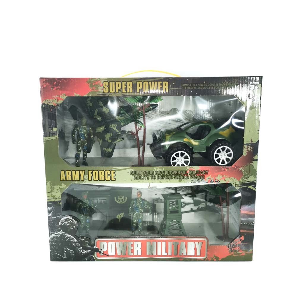 BH-603 TOY MILITARY TRUCKS EQUIPMENT