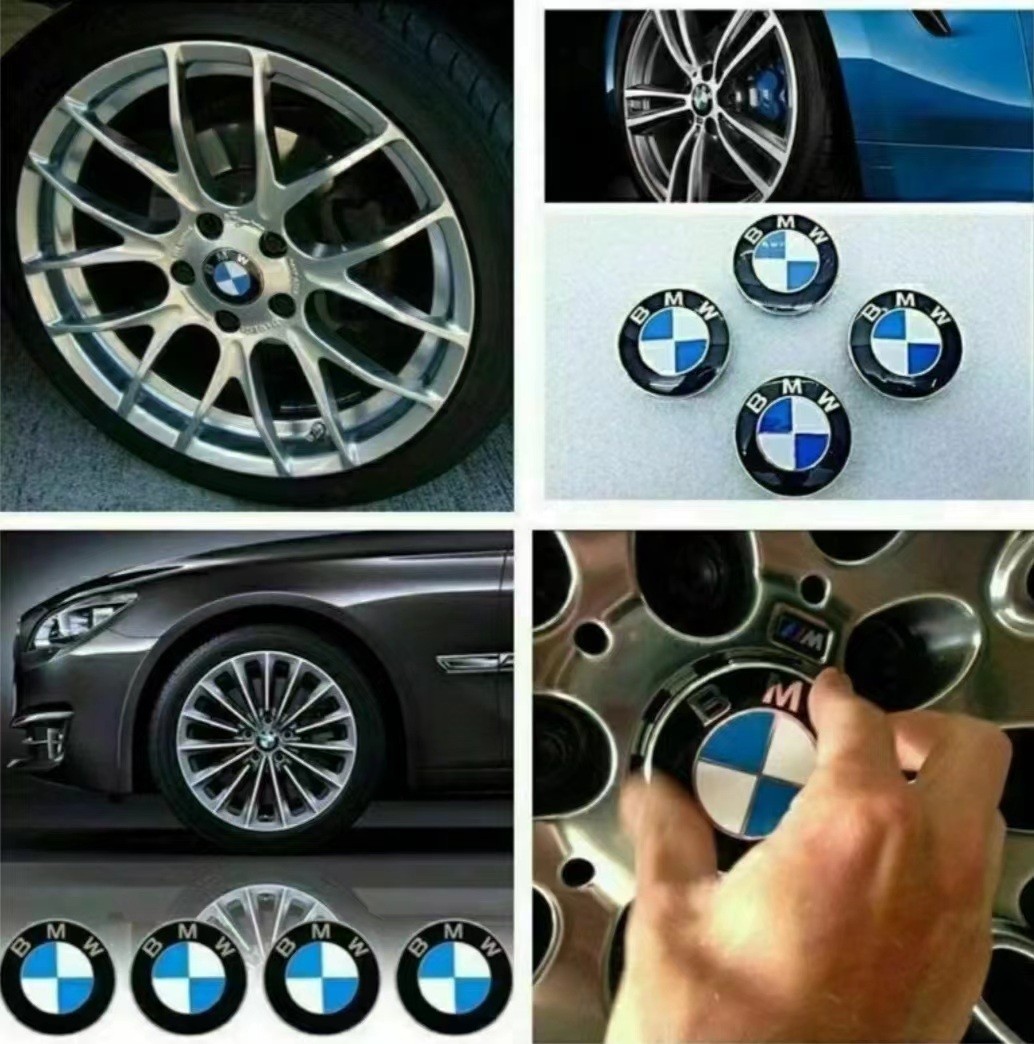 BMW Set 4x center caps 59mm