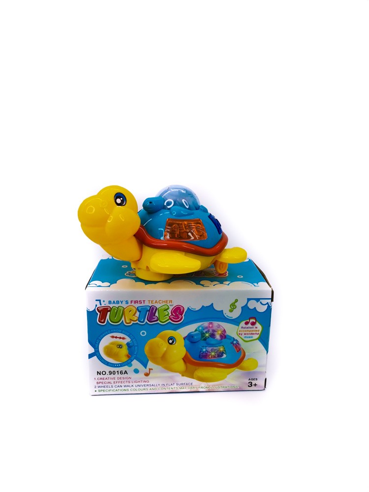 Battery operated turtle toy