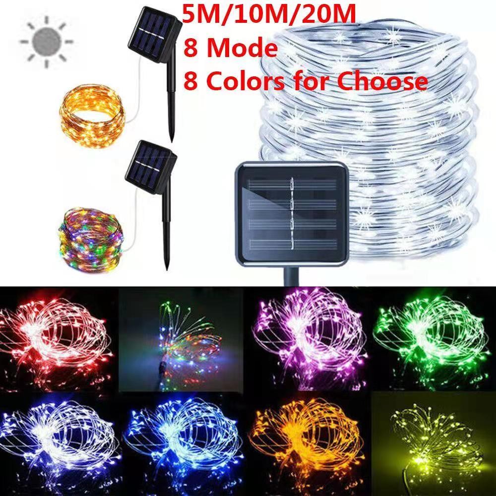 Solar string lights