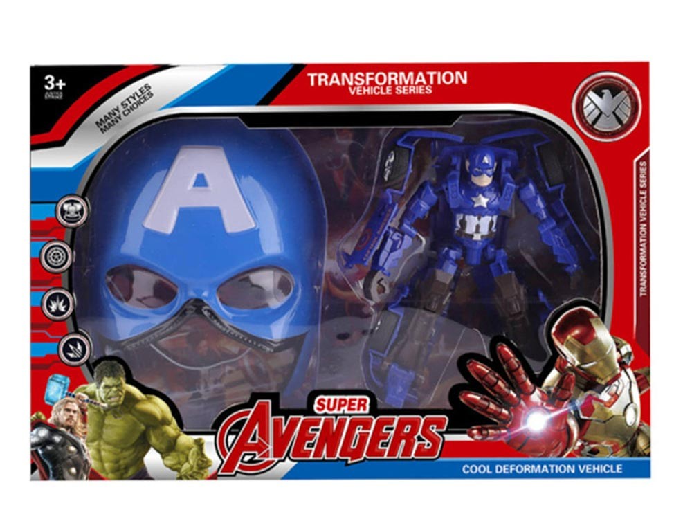 Action figure with mask