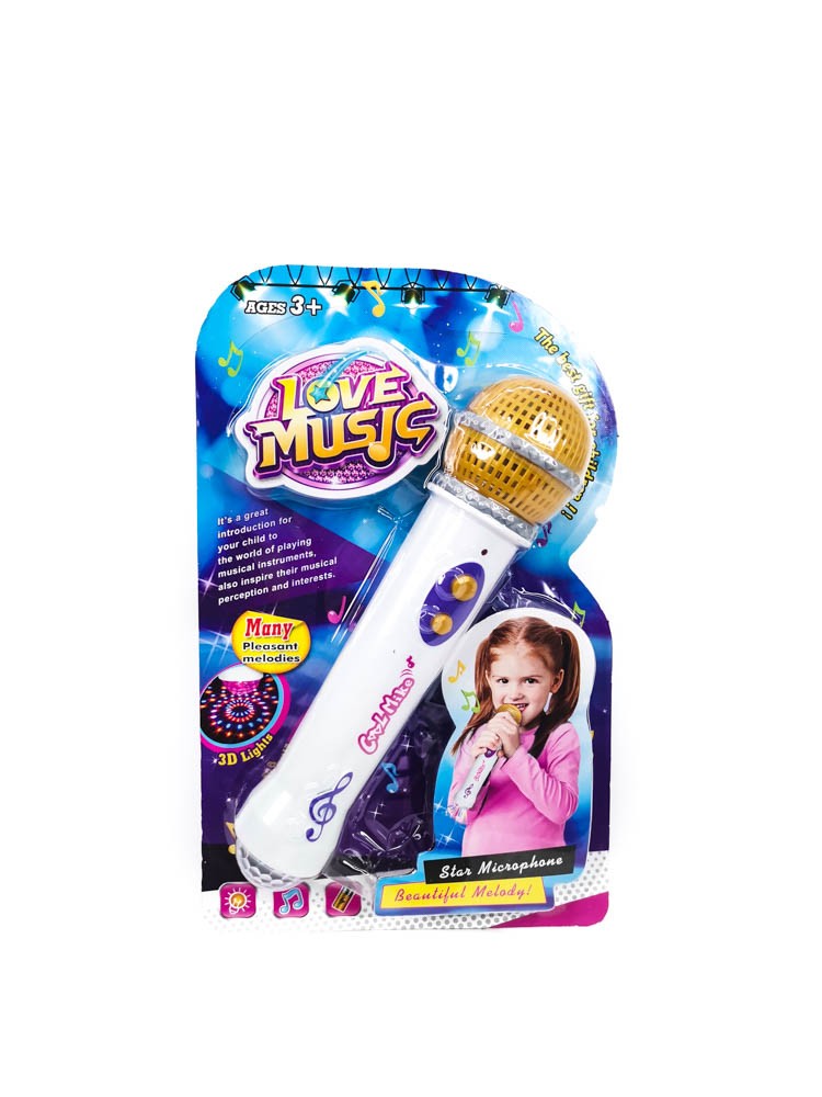 KIDS STAR MICROPHONE TOY