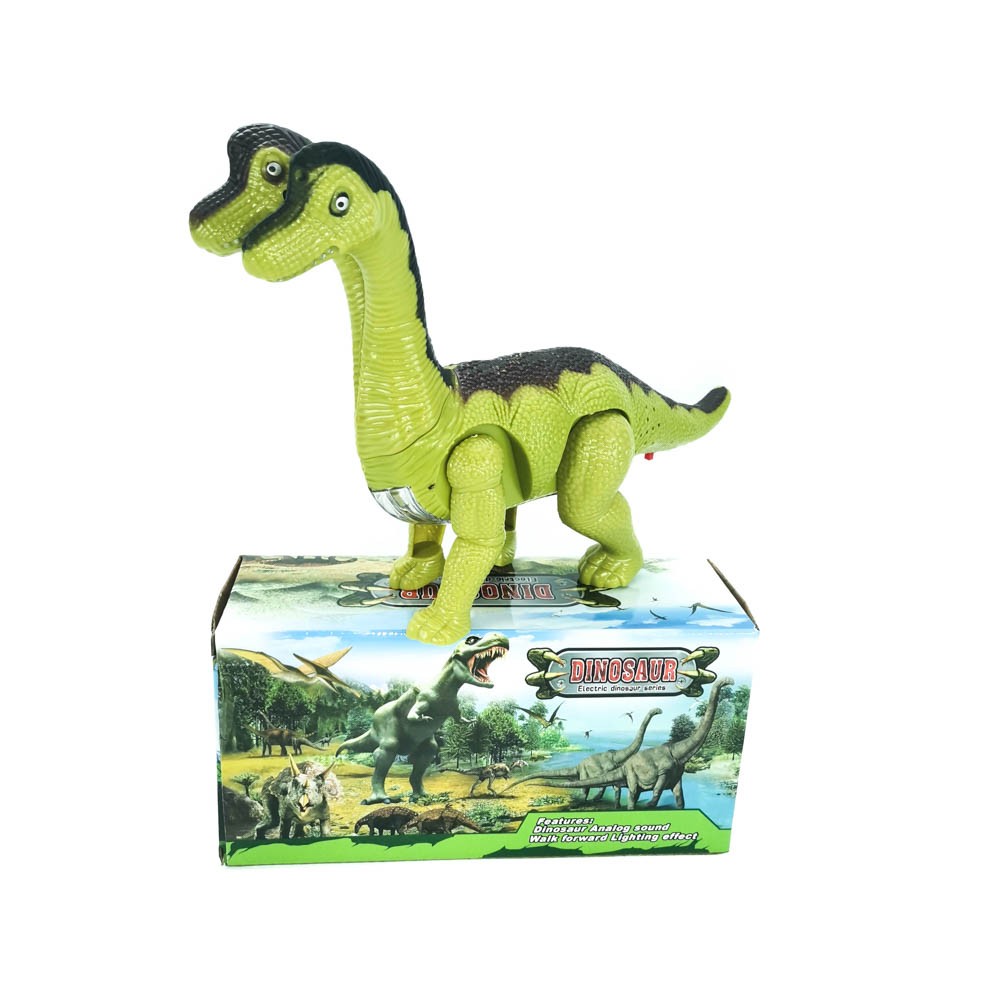 Walking dinosaur toy (green)