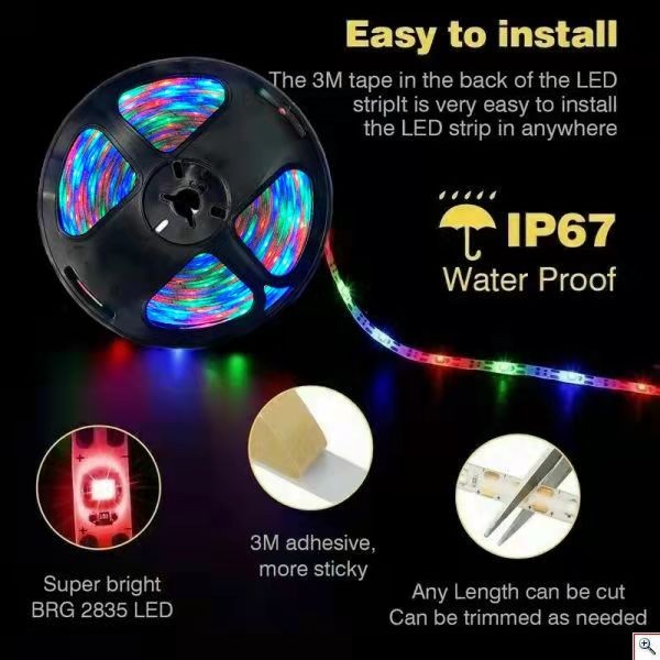 Solar Light strip RGB 5050