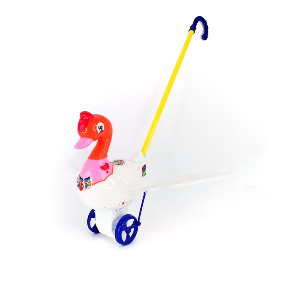 SWAN PLASTIC BABY PUSH TOY