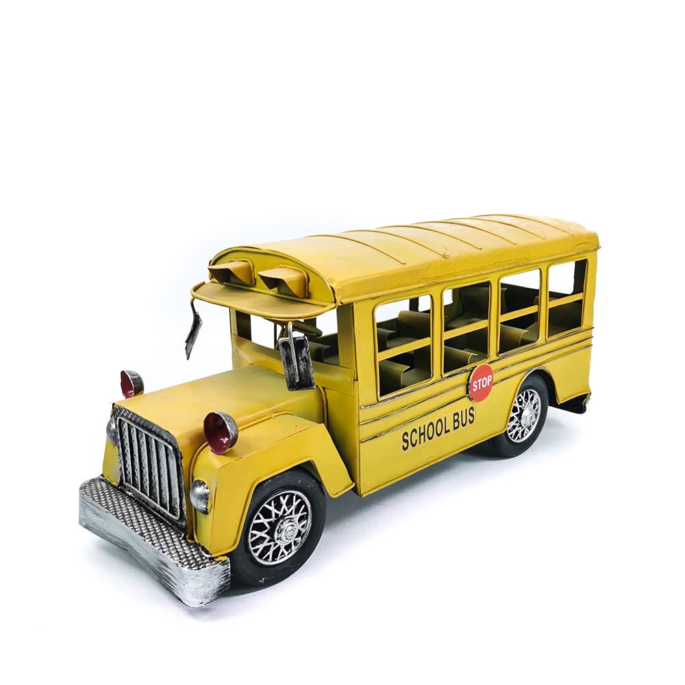 Home Decoration Classic Metal Bus Model