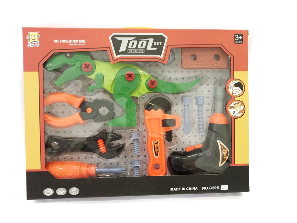 Children's tool play set