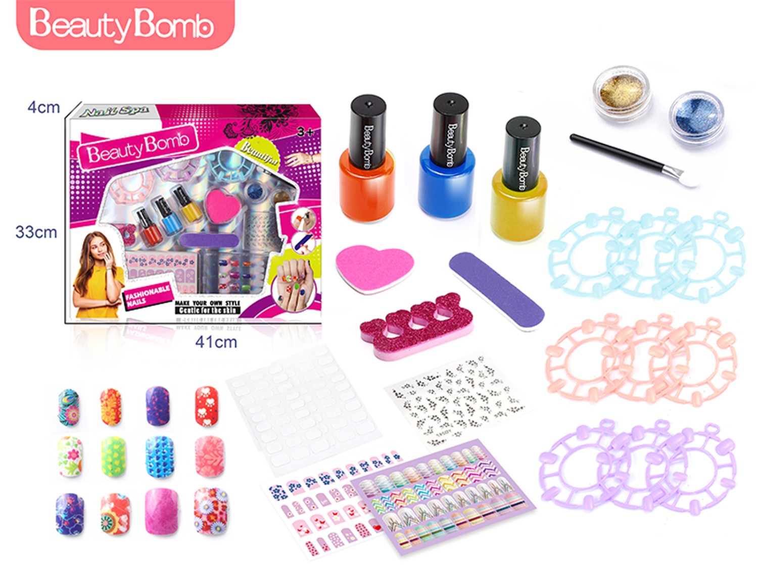 Nail polish play set