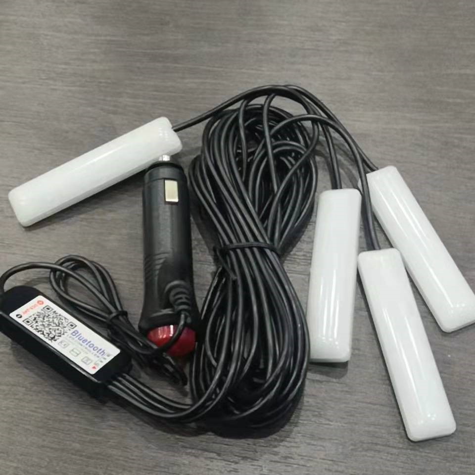 Car led lights 64 colors atmosphere lights