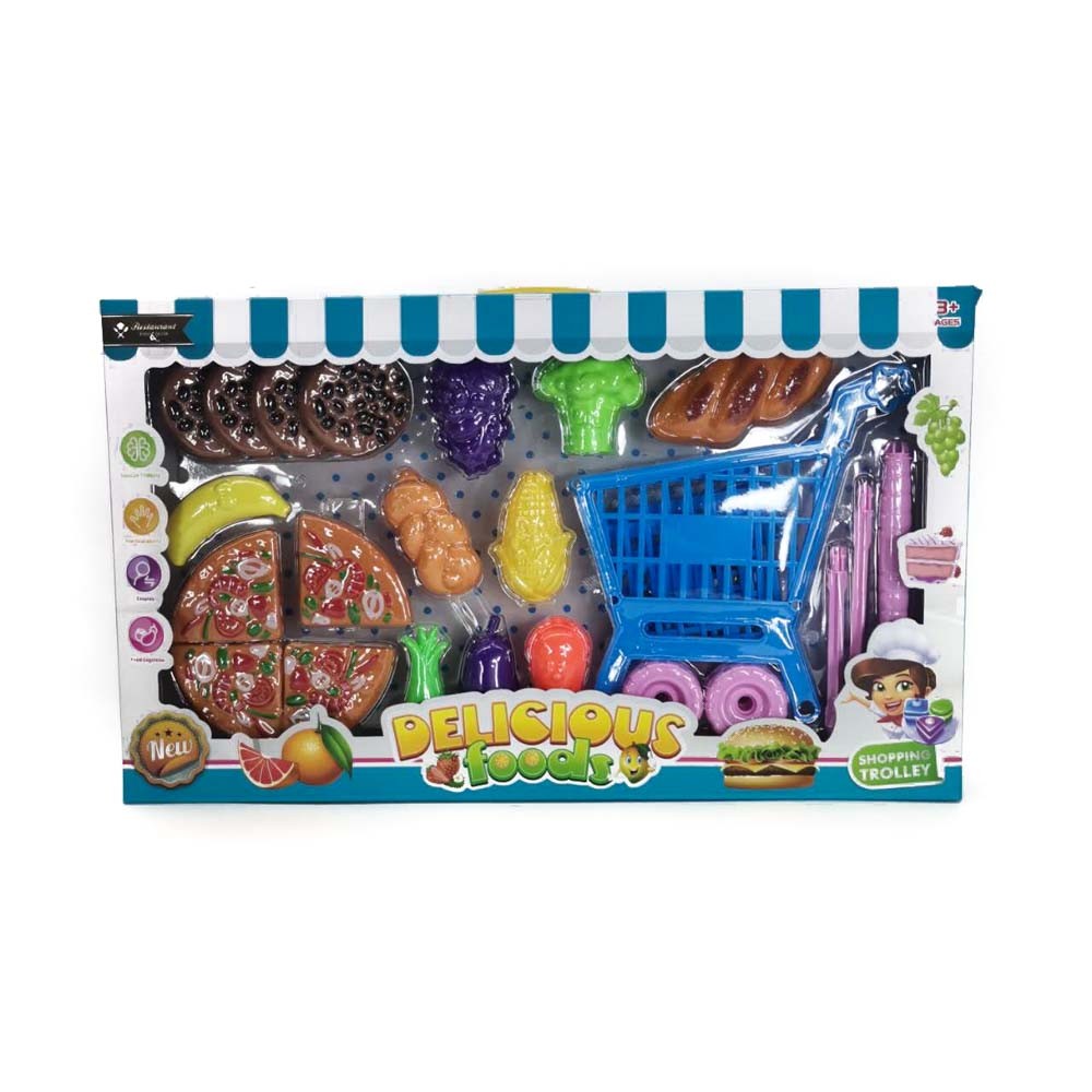 Pizza toy play set