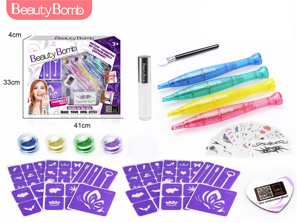 Beauty set art play set for girls