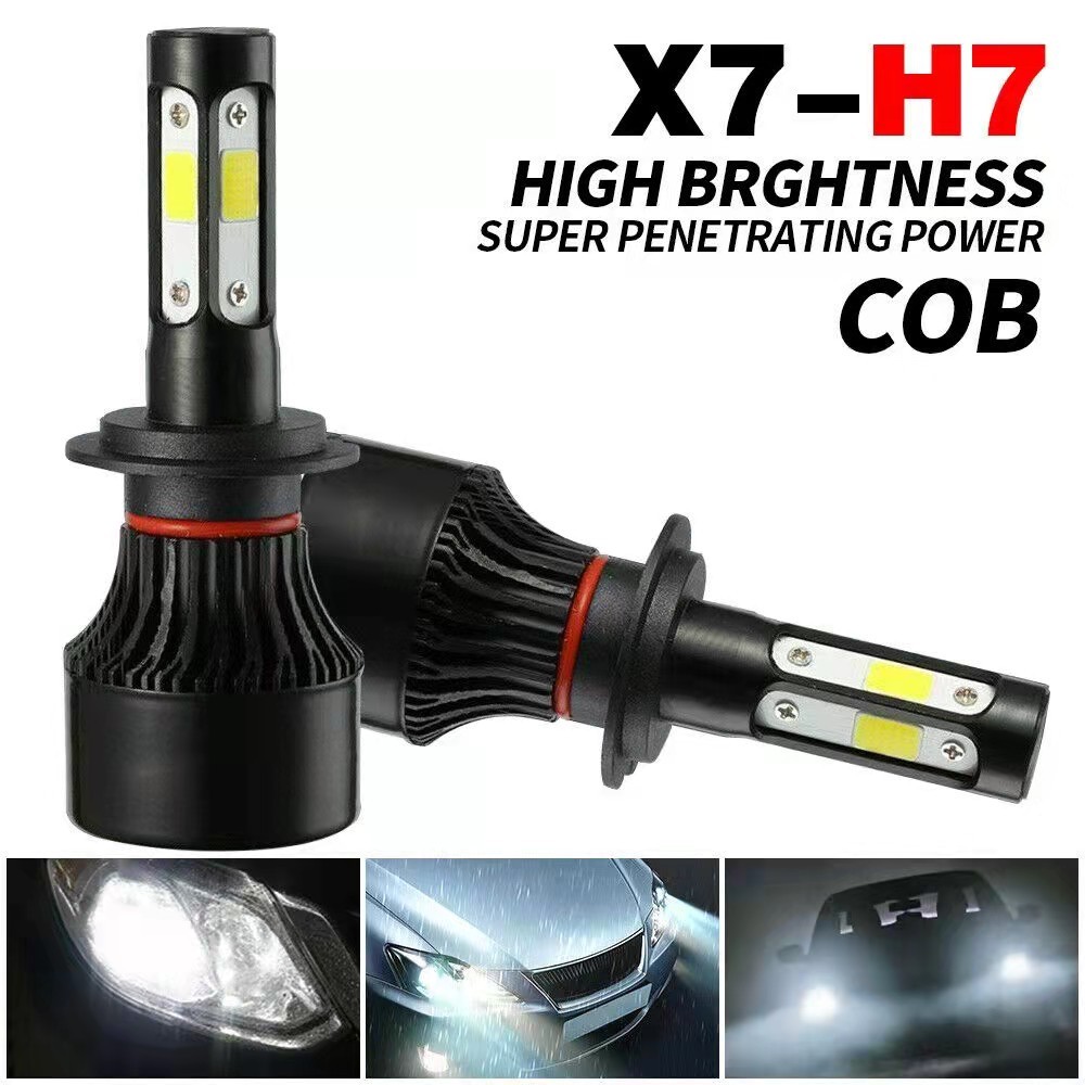 Led headlights H4 2pcs